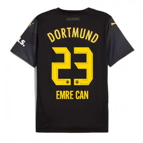 Fotbalové Dres Borussia Dortmund Emre Can #23 Venkovní 2024-25 Krátký Rukáv